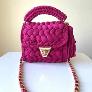 Hand Woven Bag/Crochet Bag